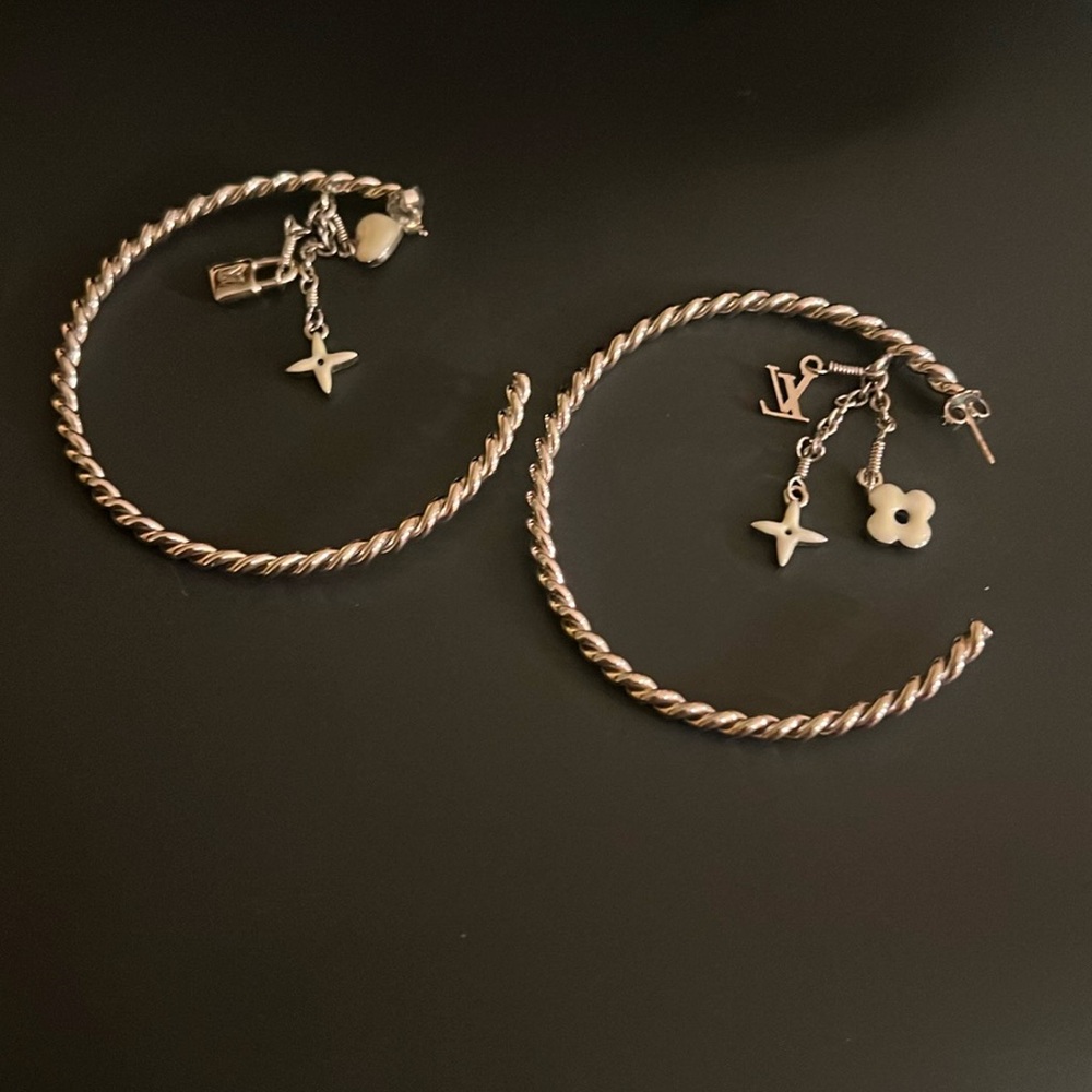 LV earrings